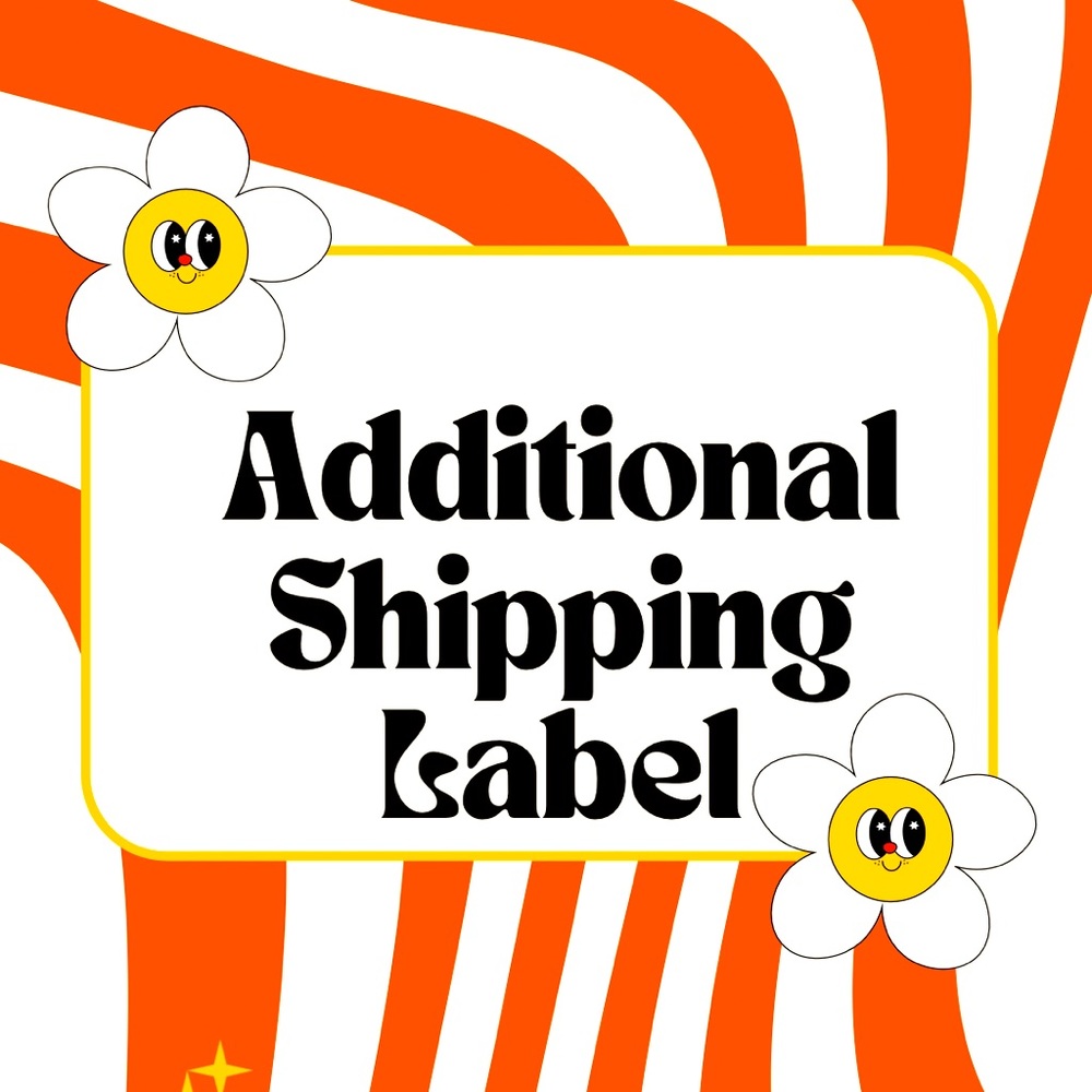 Additional shipping label